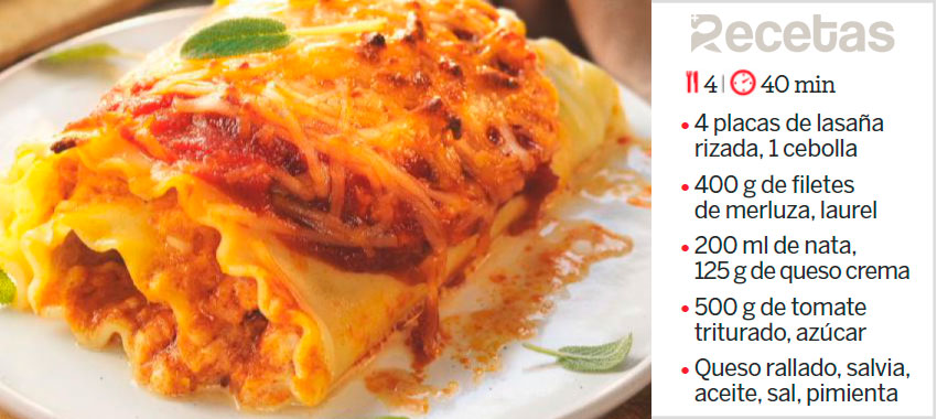 Canelón de pescado extragrande